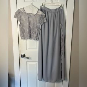2 piece lace set